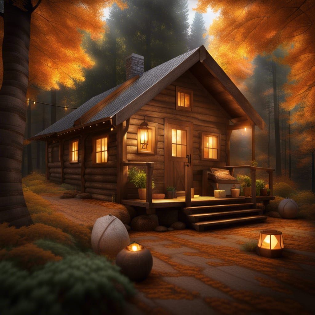 Cozy Cabin Retreat in Peaceful Forest Grove