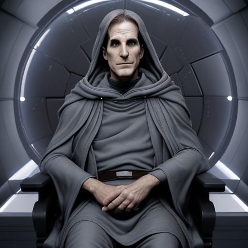 Emperor Palpatine Cosplay on Death Star