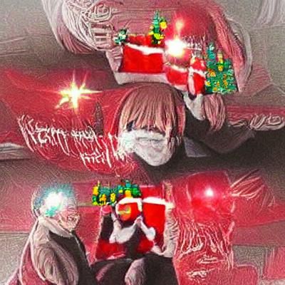 Festive Merry Christmas Holiday Message