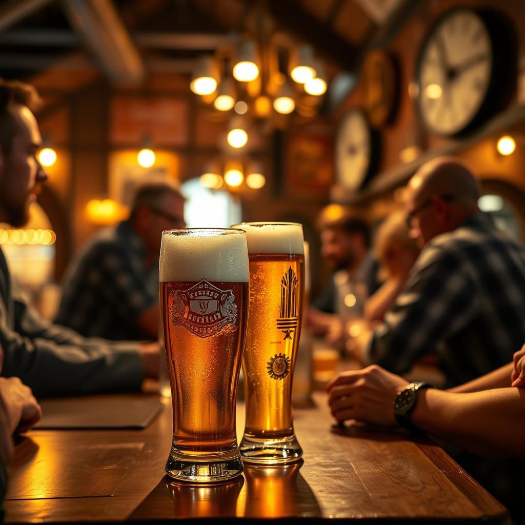 German Barhouse: Golden Ratio and Flowing Money