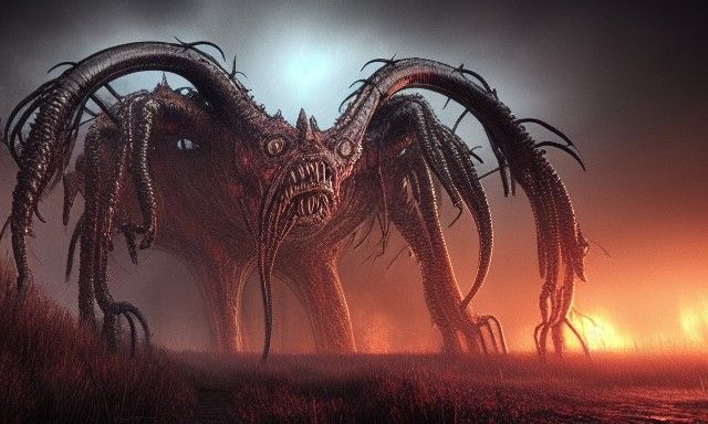 Post-Apocalyptic World Ruined by Lovecraftian God