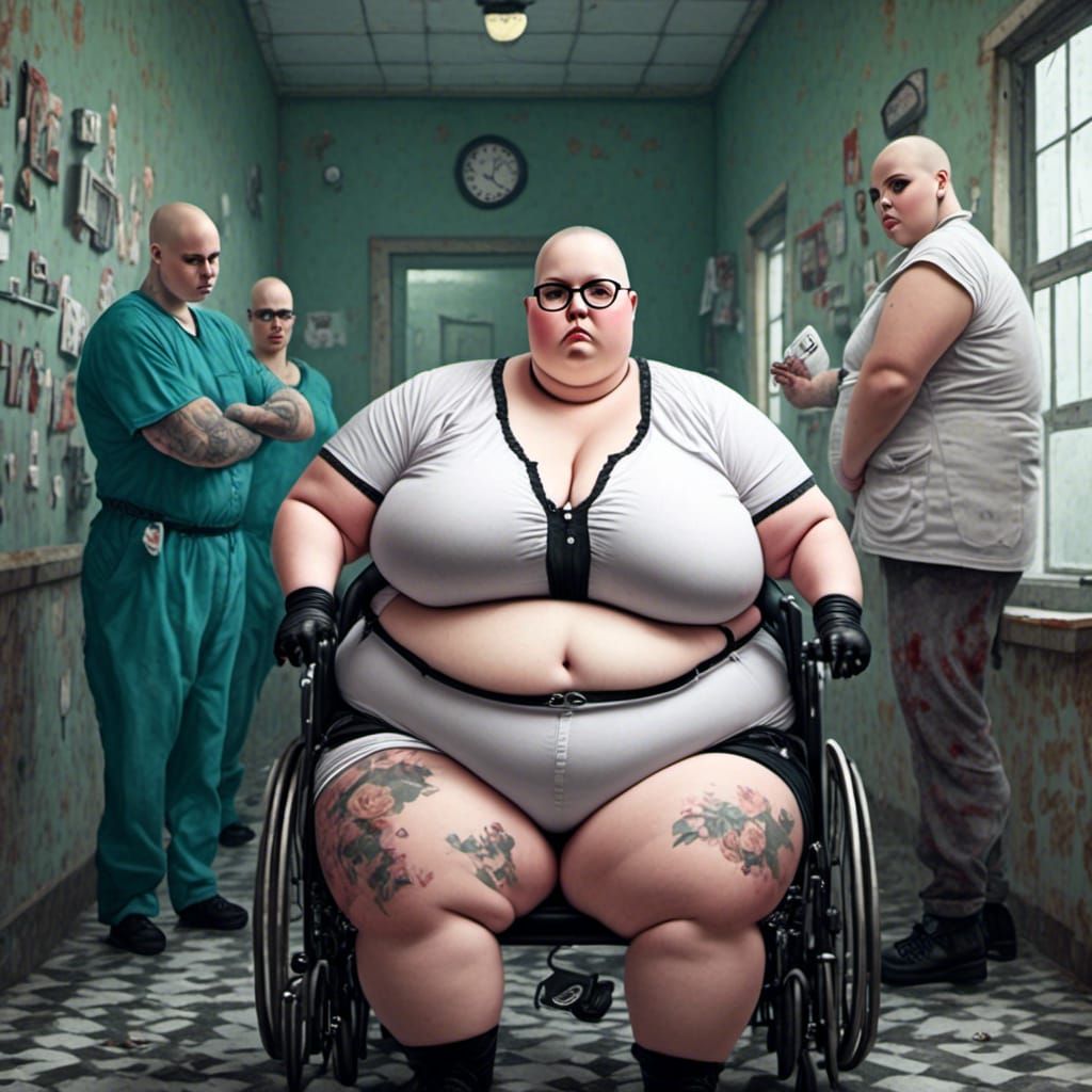 SSBBW Sadistic Nurse in Dystopian Hospital