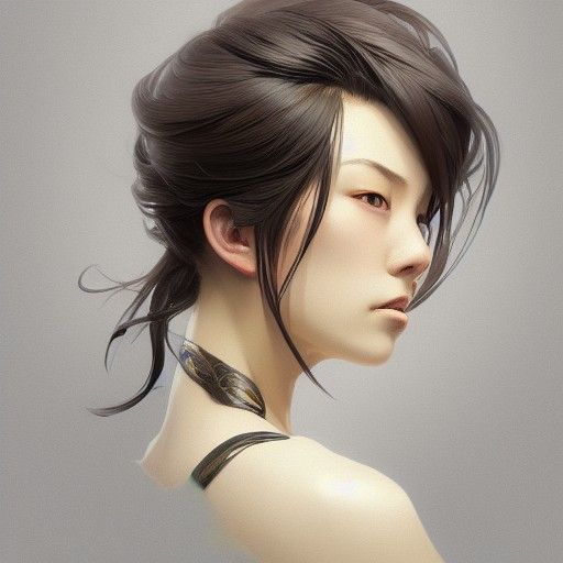 Detailed Portrait with Dynamic Lighting