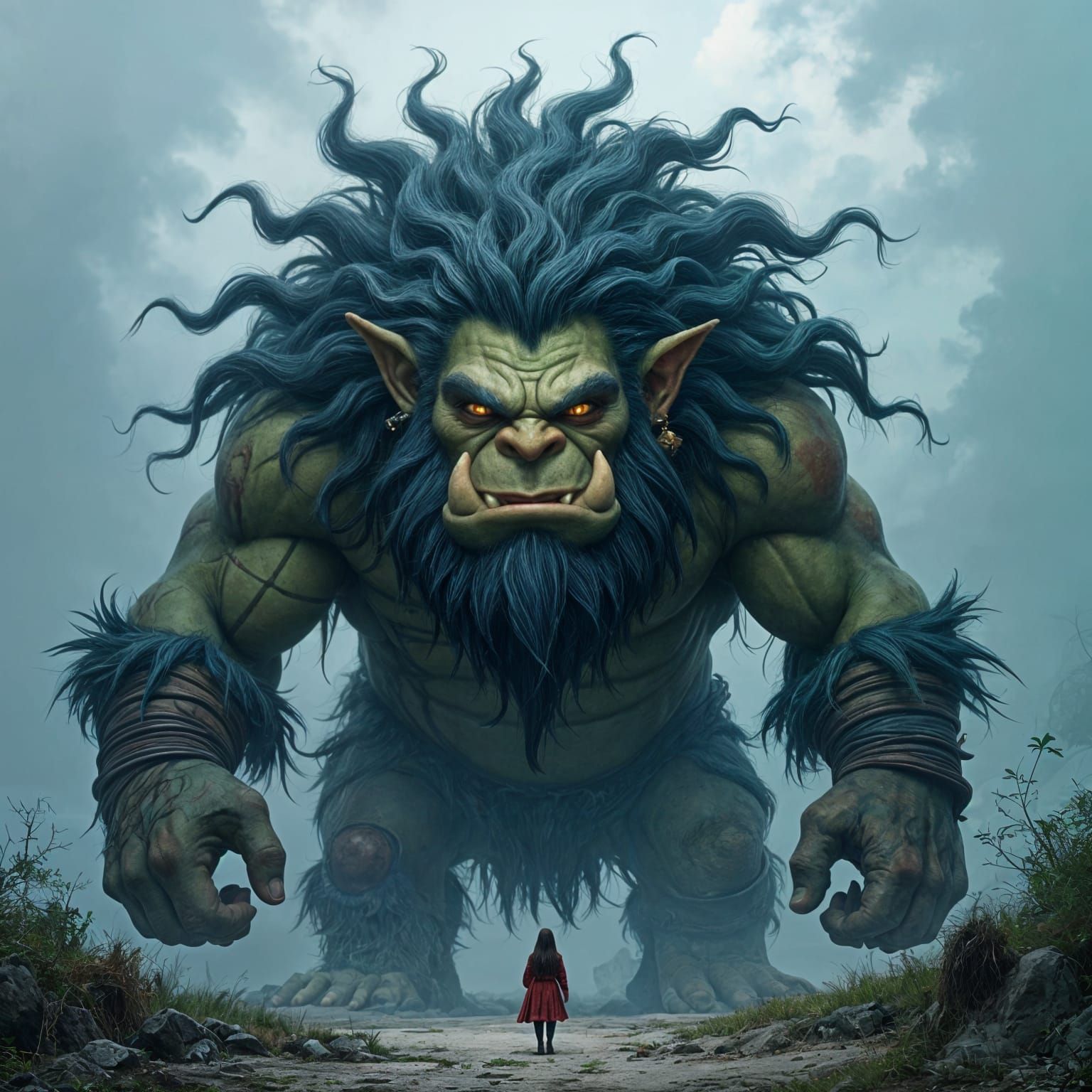 Ogre of Immense Strength Inspired by Shrek