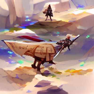 Griffin Peak: A Majestic Digital Painting