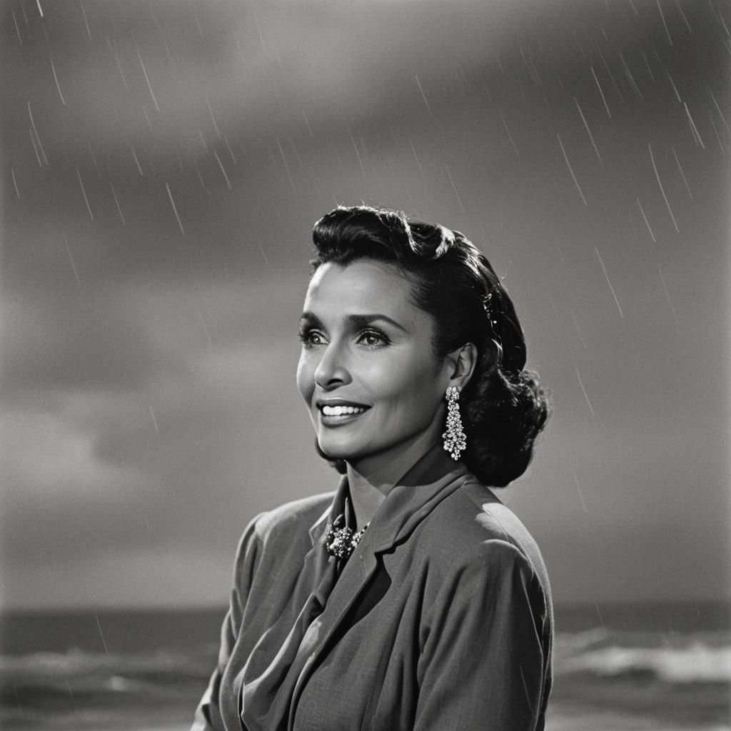 Classic Hollywood Portrait Inspired by Lena Horne