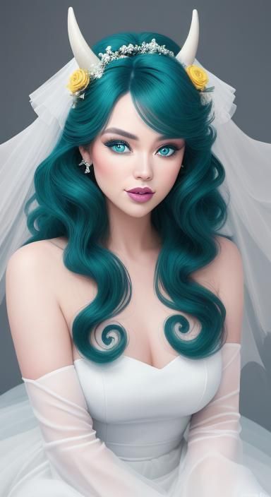 Lesu Woman in Yellow Dress: Wedding Portrait