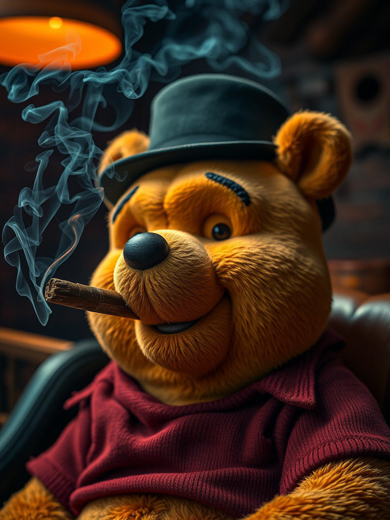 Winnie the Pooh as Gangster Al Capone