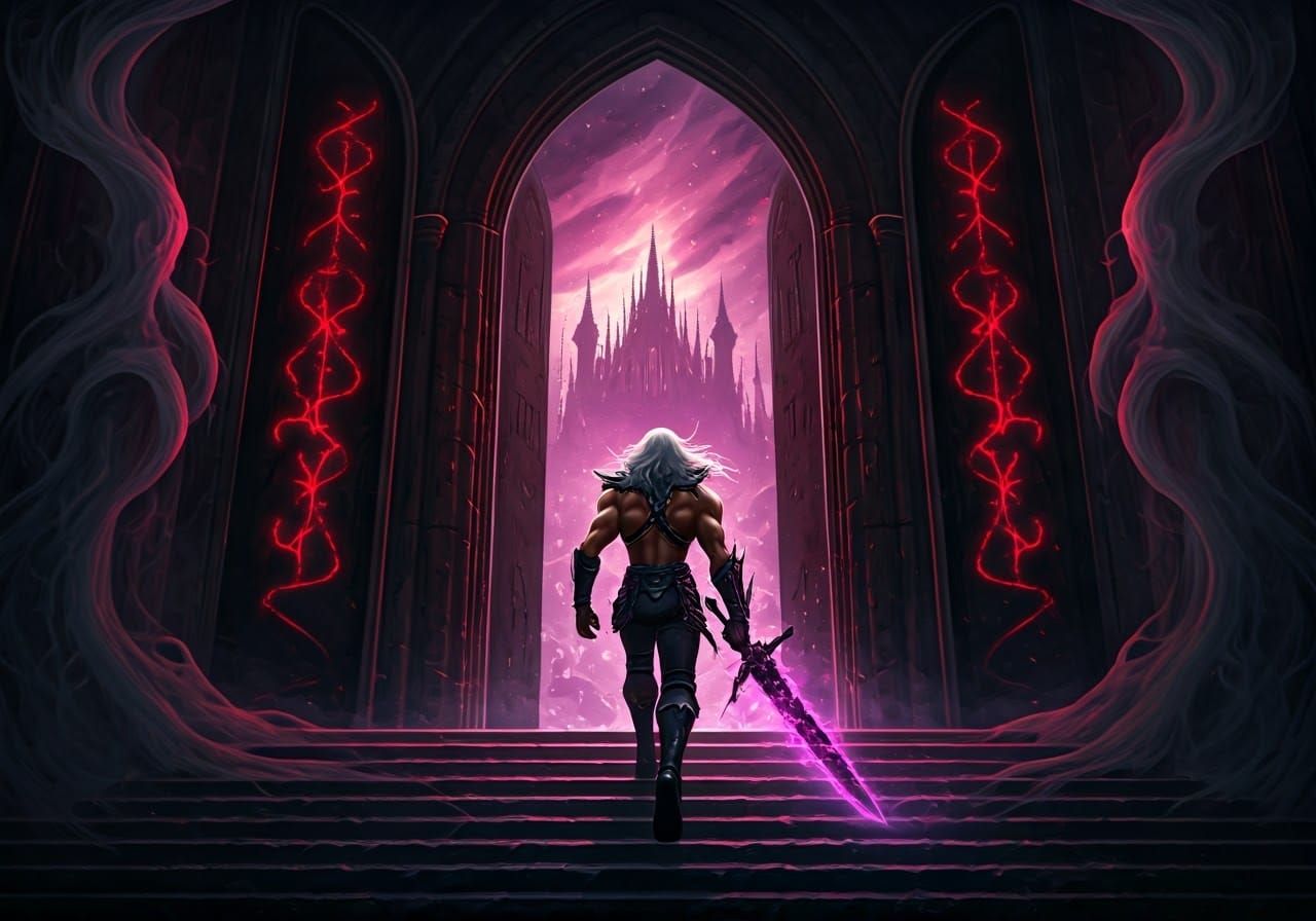 Dark Prince Confronts Ancient Kingdom in Cyberpunk Dark Fant...