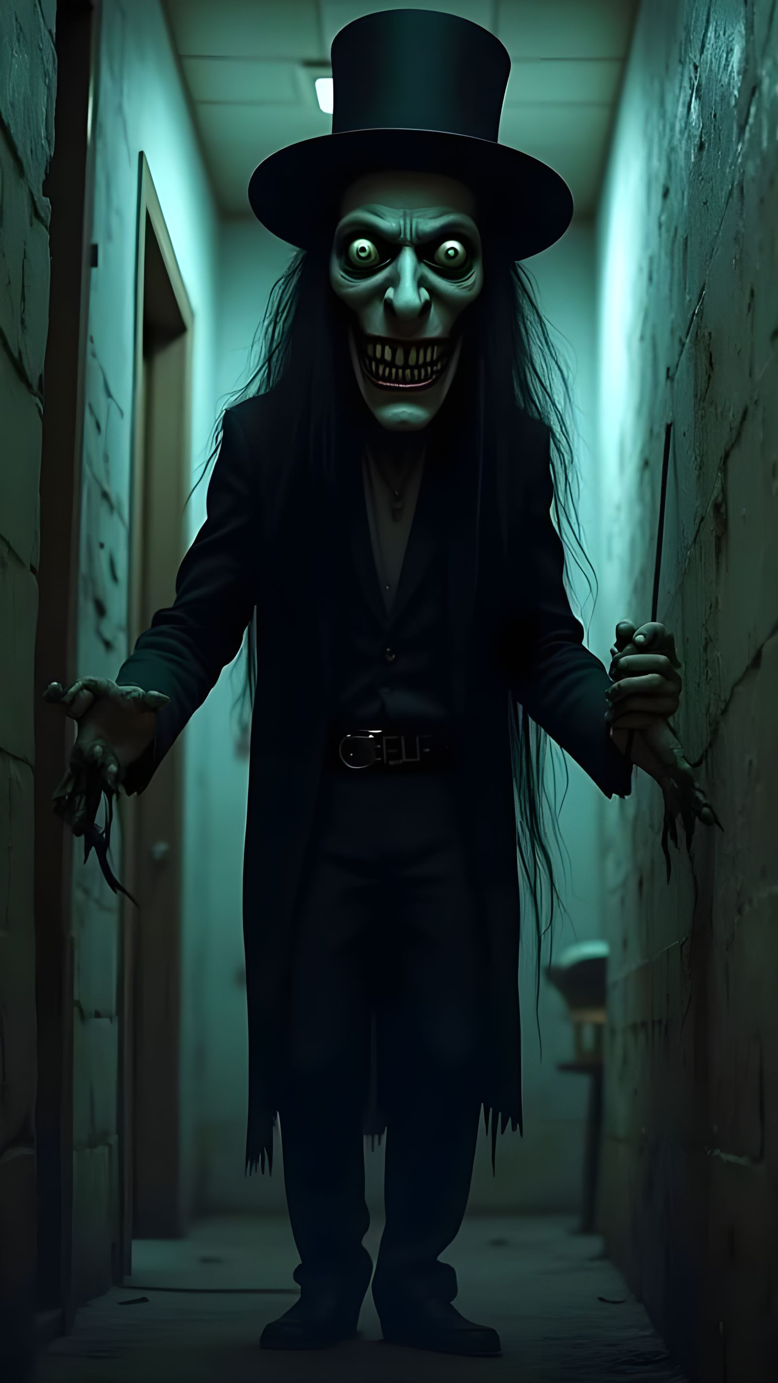 Lon Chaney's Man in Half-Mask, Gothic Horror Style