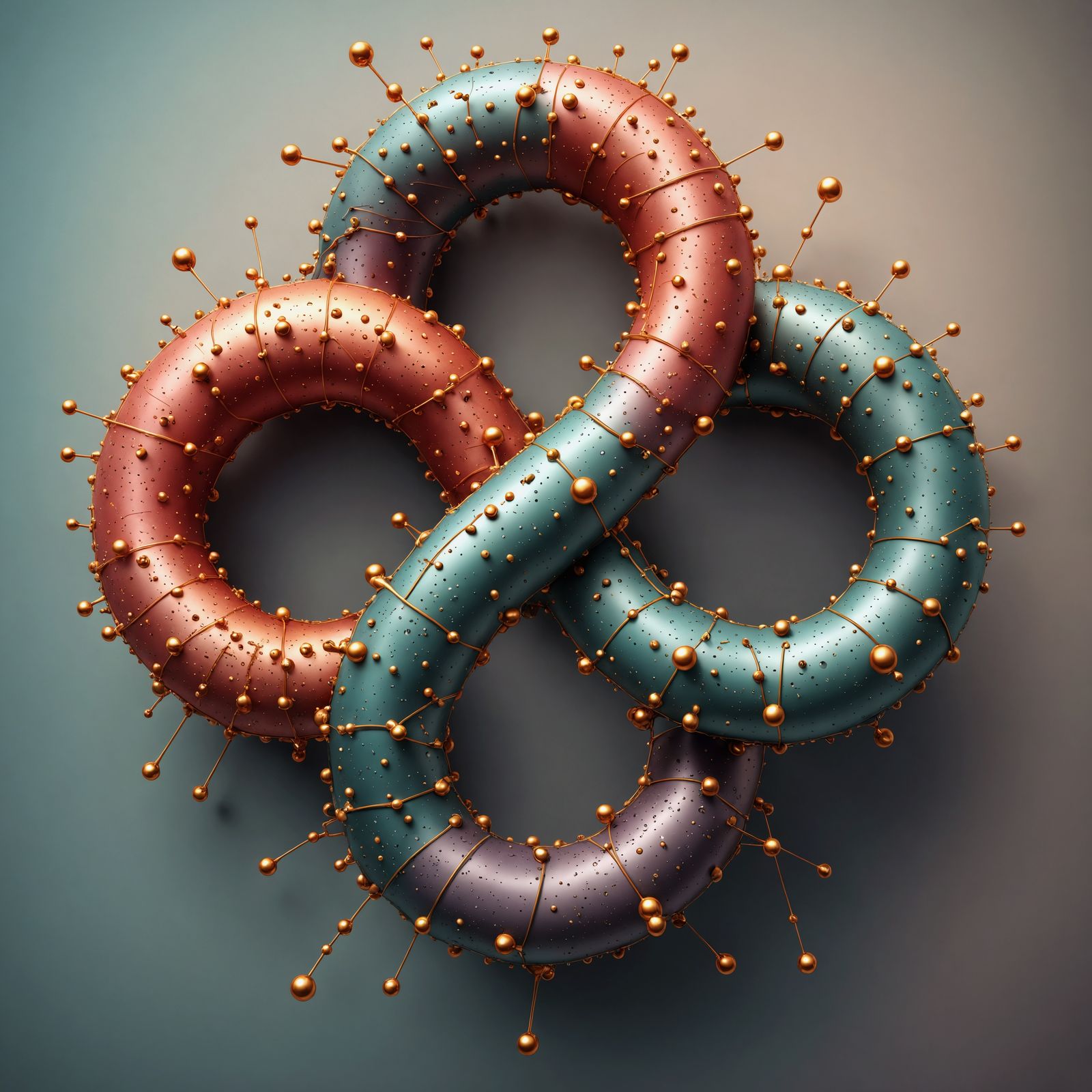 Stylized Image of a Chemical Bond