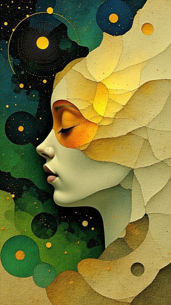 Spiritual Etherglyph Reverence in Cyberpunk Digital Art