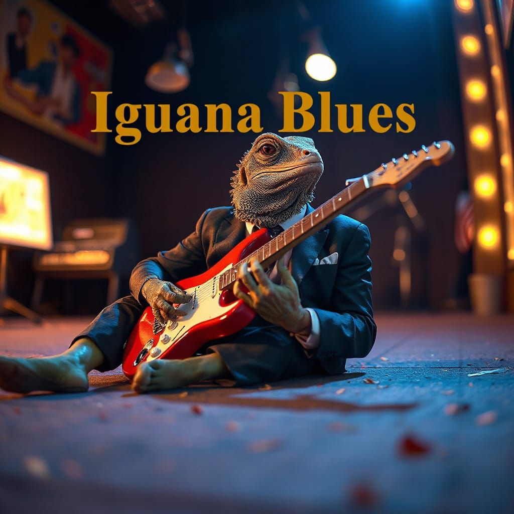 Iguana Blues...