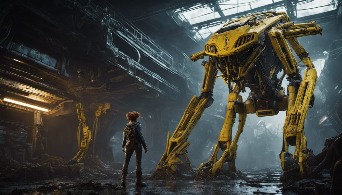Ellen Ripley in Aliens Powerloader Concept Art
