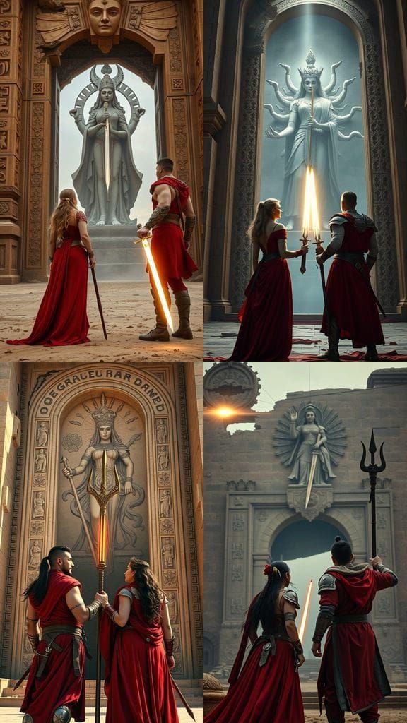 Fierce Warriors and the Goddess Gate