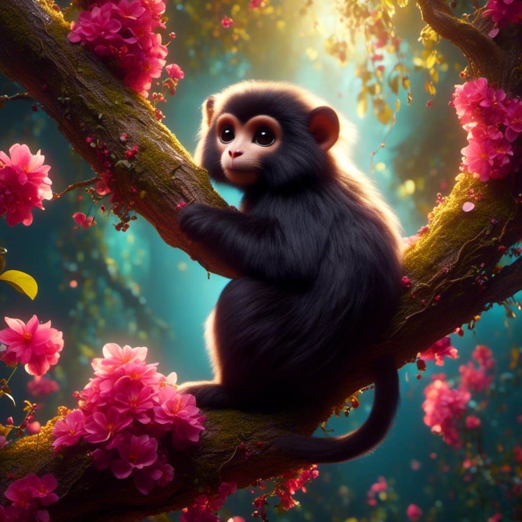 Rare Images of the Adorable but Elusive Monkitta