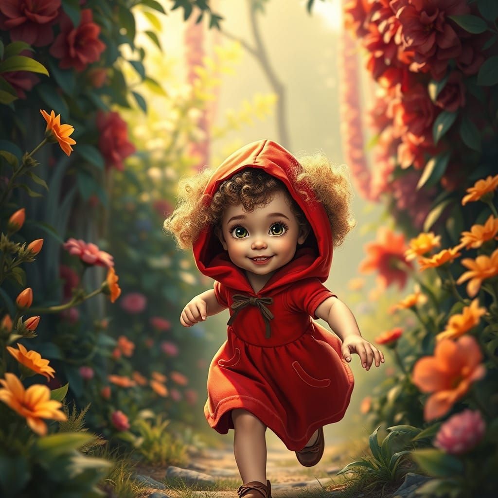 Joyful Whimsy in a Fantastical Garden