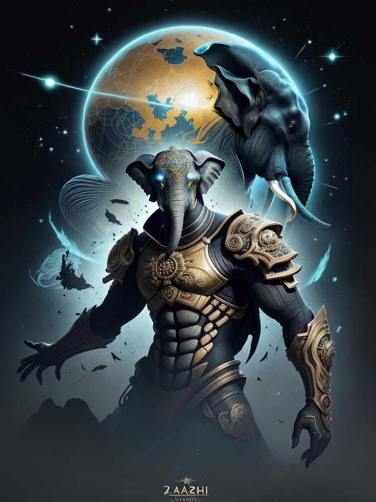 Dreamshaper v8 sure has some ideas about elephants
