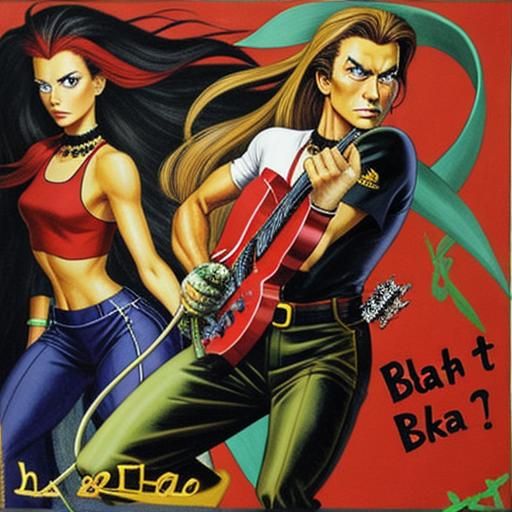 AI Generated Image Based on Word 'BRAT'