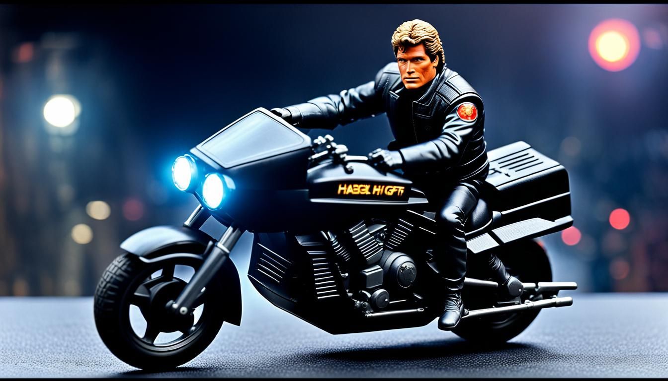 Knight Riding Street Hawk Action Figure