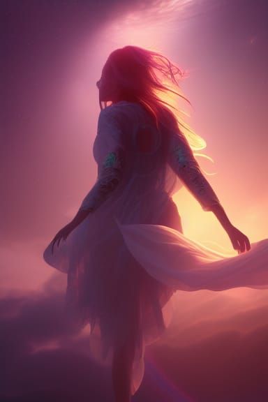 Astral Walker: Detailed Fantasy Art in 8K