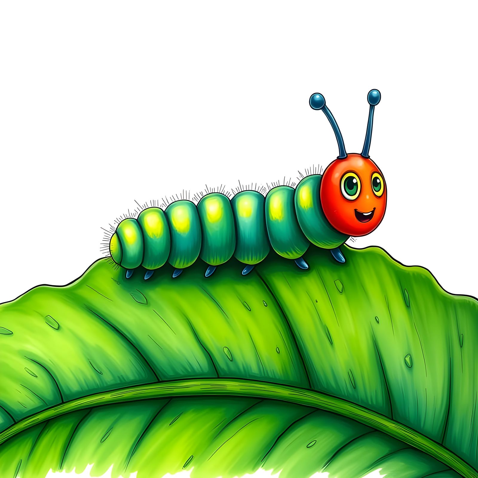 The Very *Excited* Caterpillar