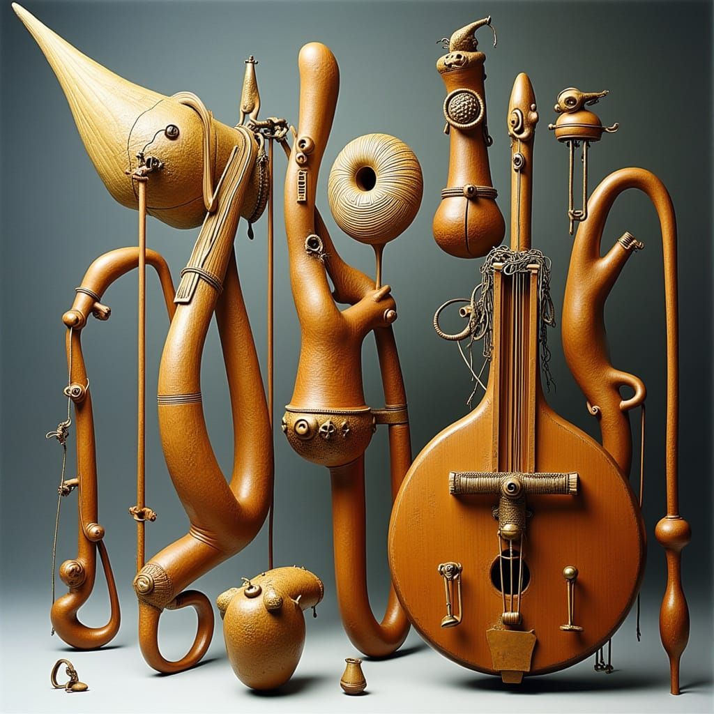 100 Impossible Musical Instruments