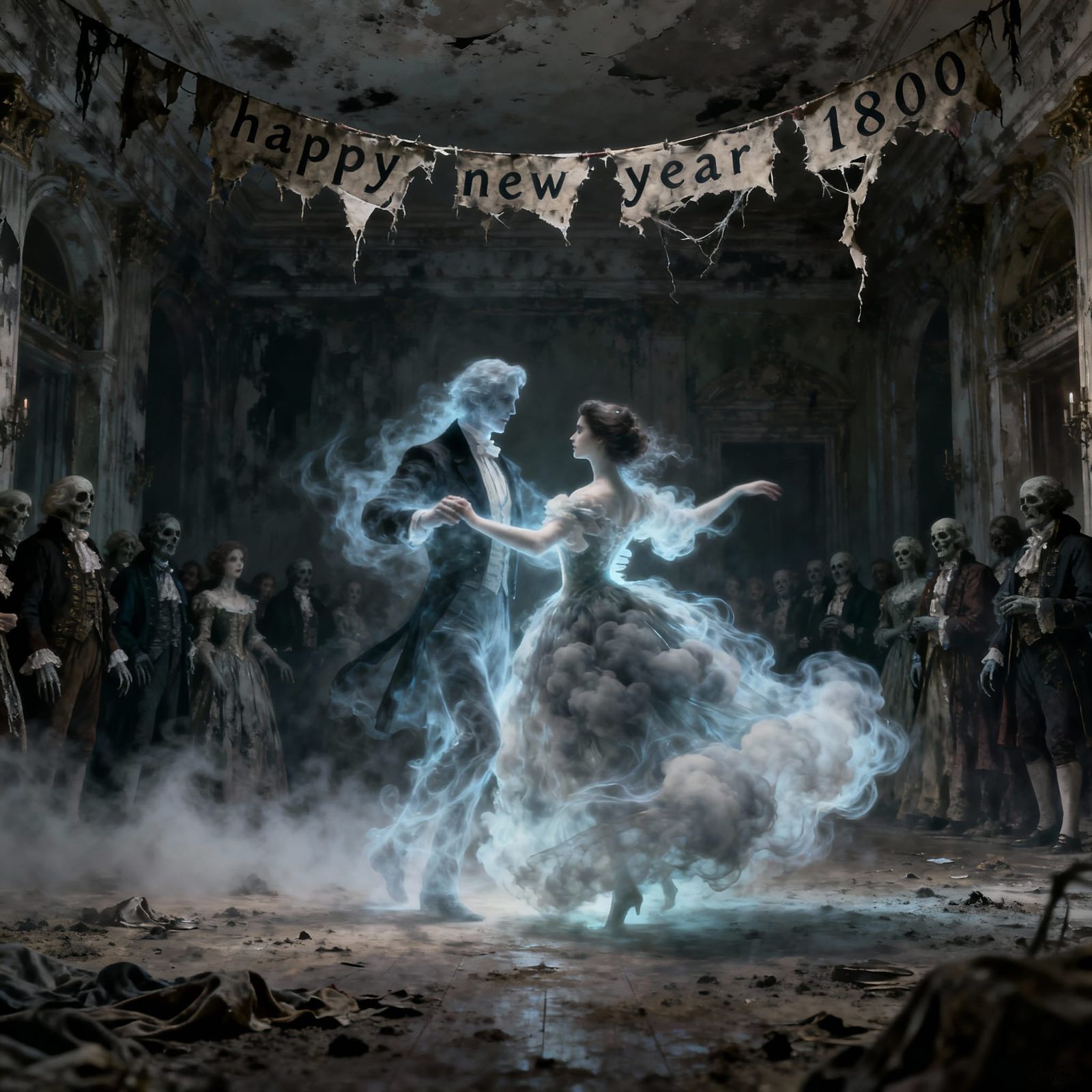 Ghosts Dance Tenderly at Eternal New Year's Ball