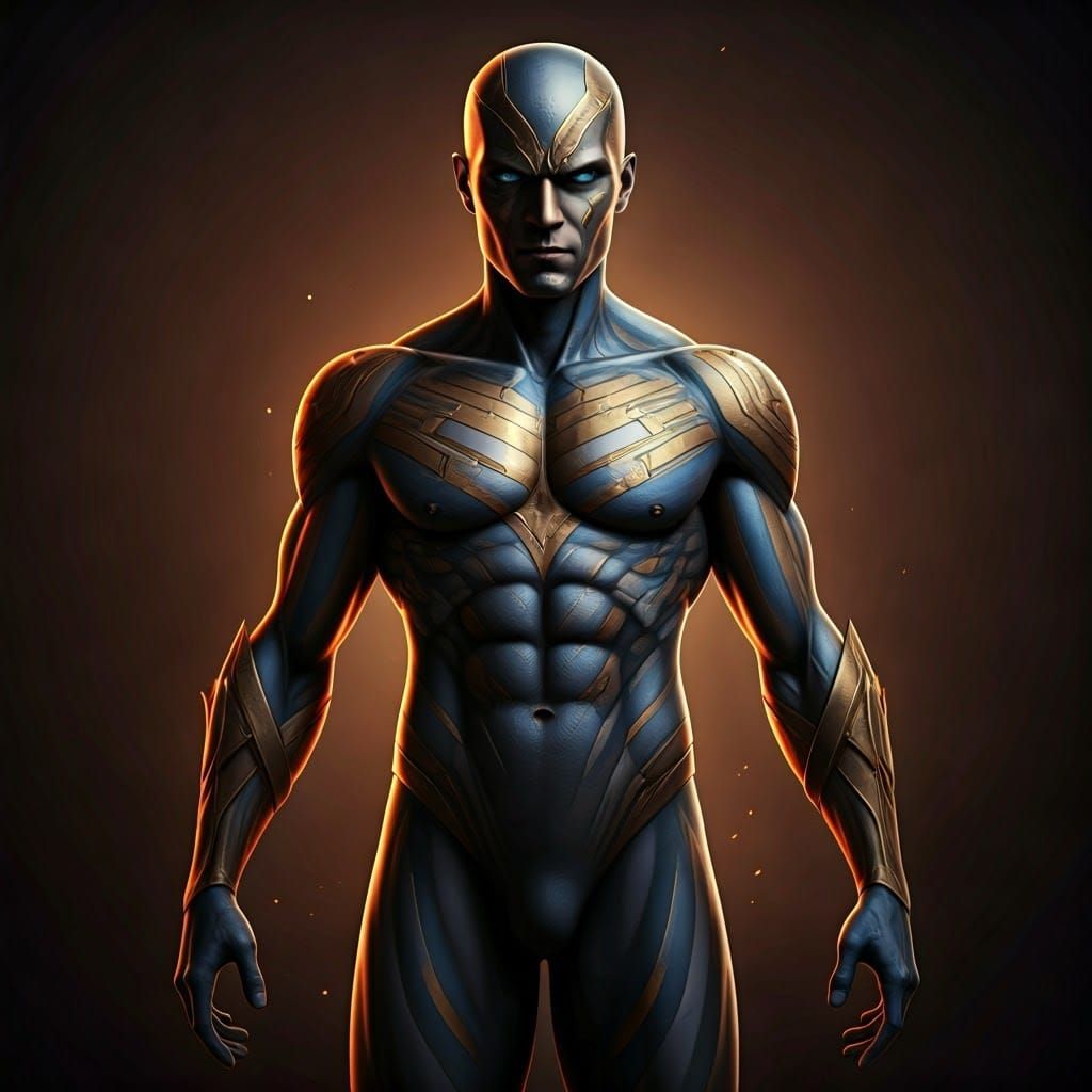 Superhero BODY PAINTING