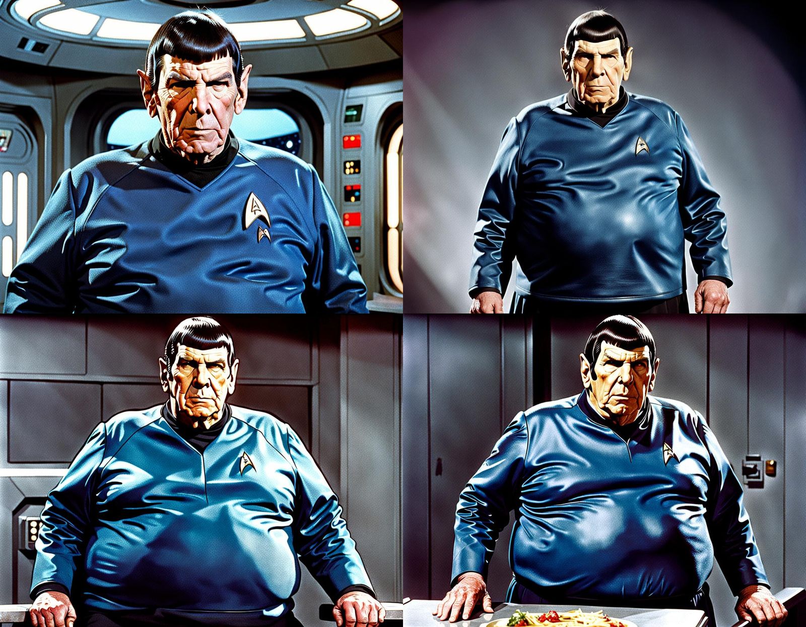 Morbidly Obese Spock: A Star Trek Caricature