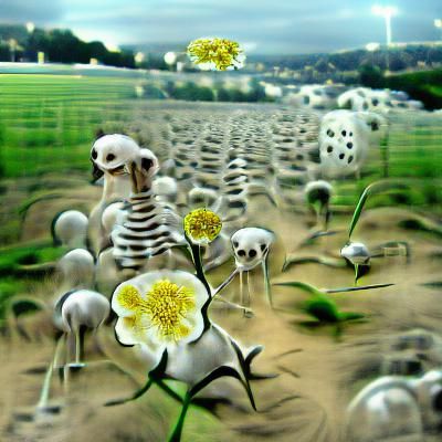 Translucent Skeleton Flower: A Botanical Ghost