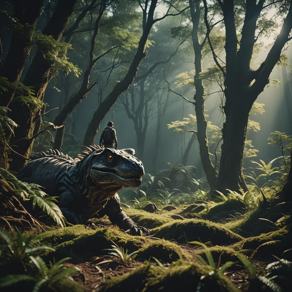 Dream Within a Dream: Cinematic Film Still