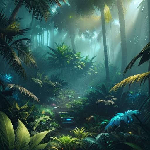 Sentient Palm Trees with Neural Networks on Tropical Island
