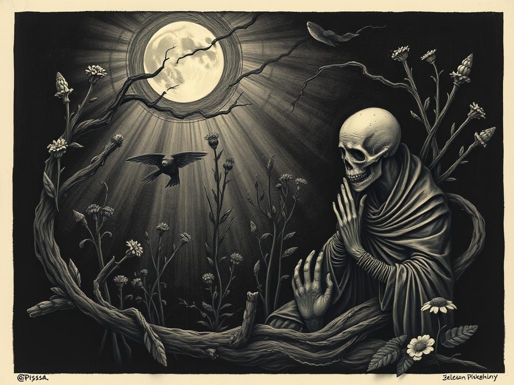 Wayang in Leo's Wicked Garden