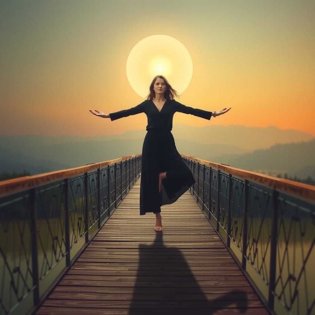 Surrealist Bridge of Ethics and Resonance