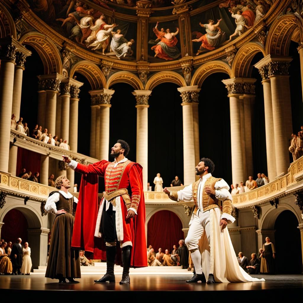 Othello Performance at San Carlo Theatre
