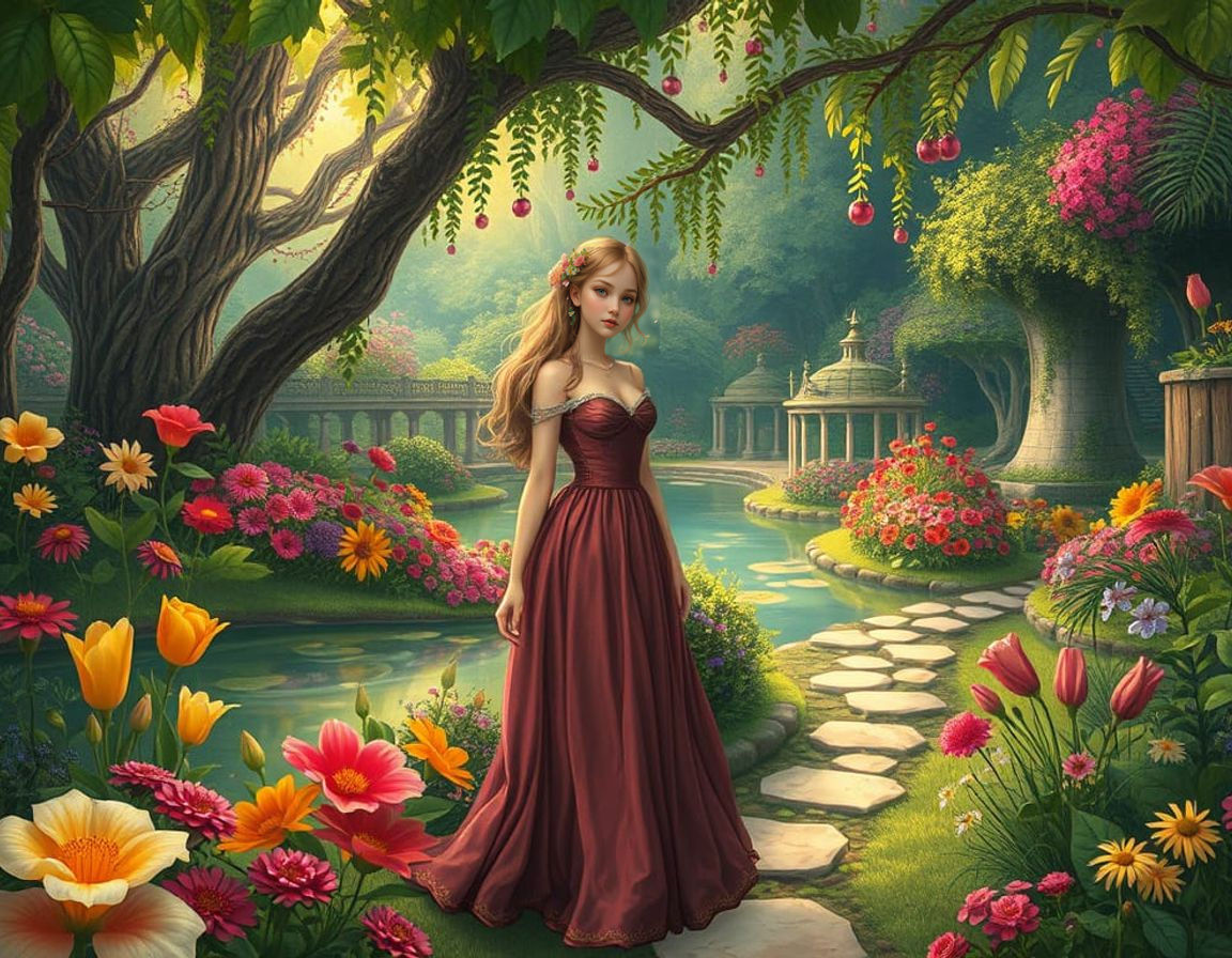 AI's Dream Garden Interpretation