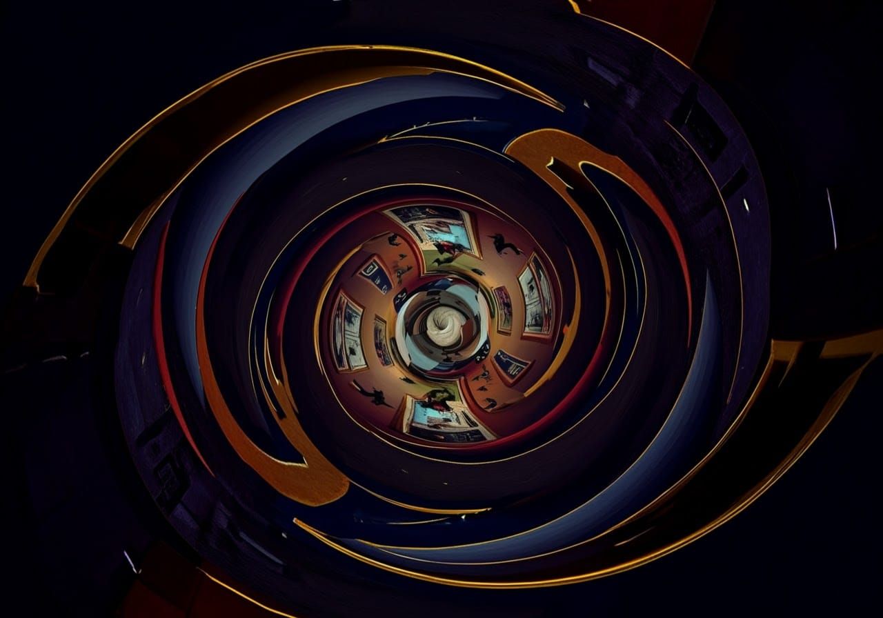 Surreal Distorted Reality: A Spine-Chilling Vision