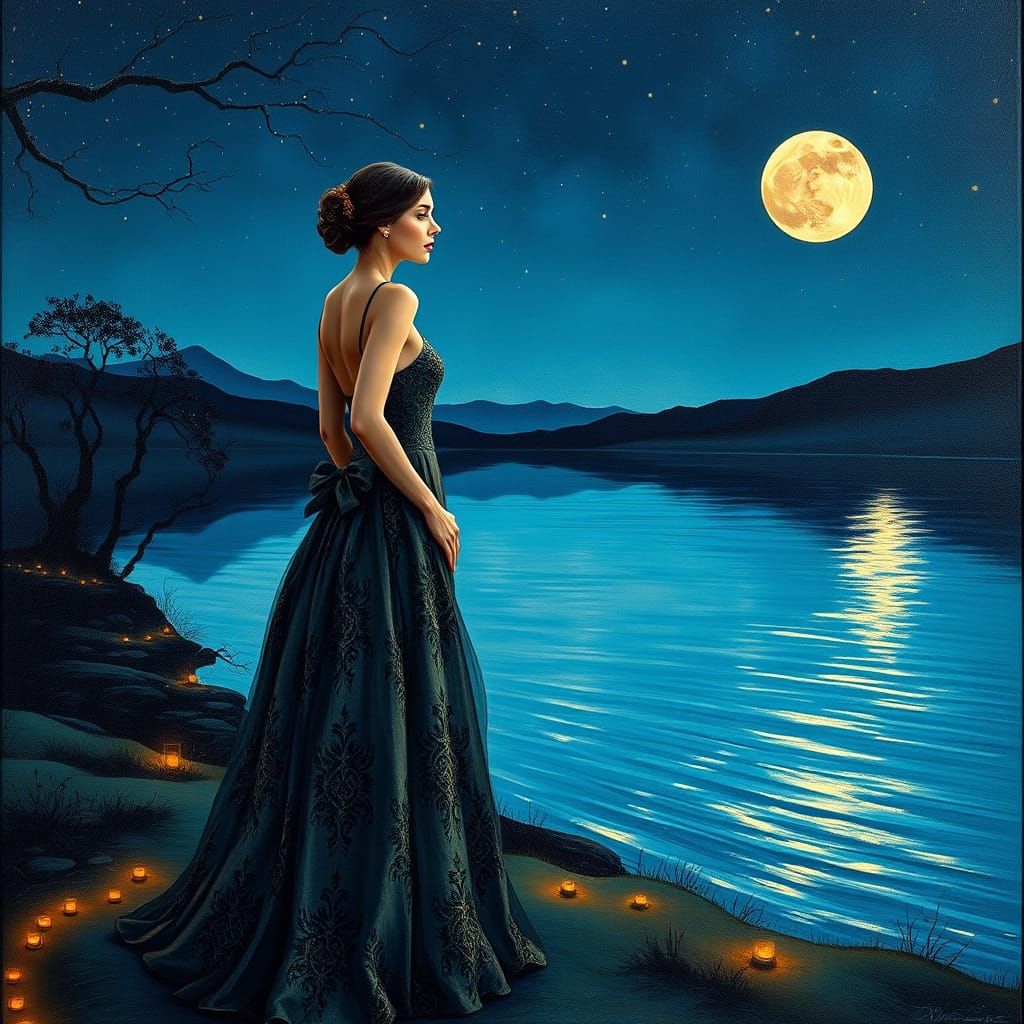 Ethereal Goddess Bends Time and Space