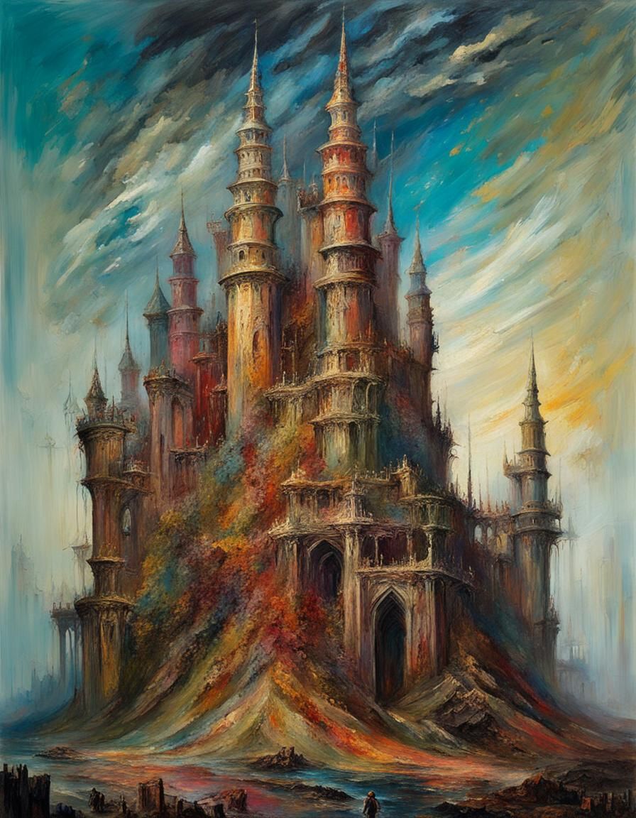 Gormenghast, by Mervyn Peake