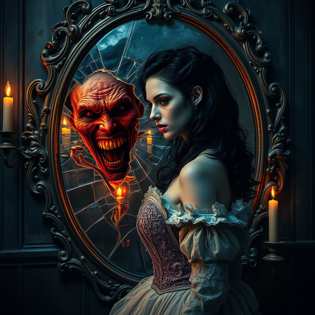 Evil Reflection Emerges from Shattered Mirror