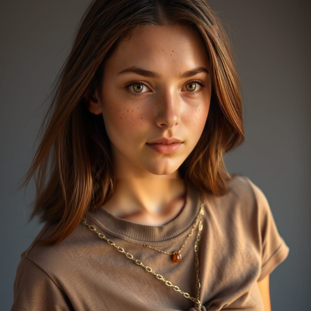 Effortless Charm in Soft Golden Light