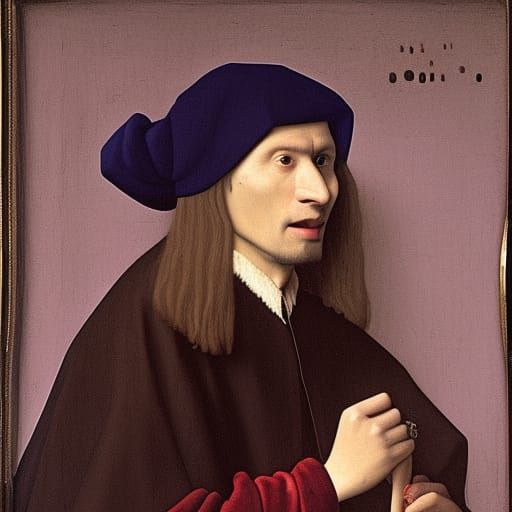 Vampire Lord in the Style of Old Masters