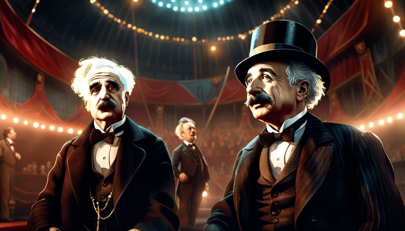 Charlie Chaplin and Albert Einstein5