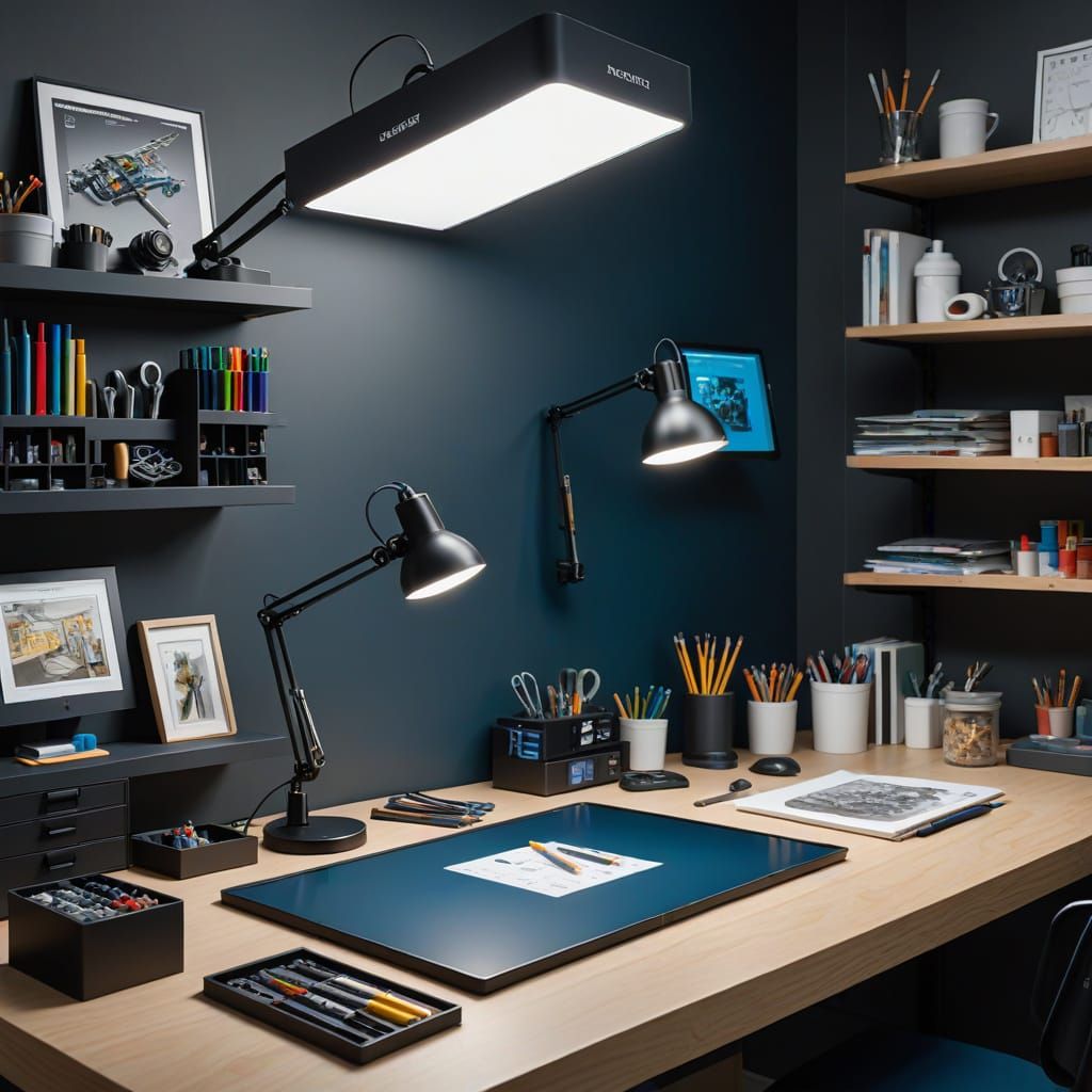 Modern Workspace for Model Makers