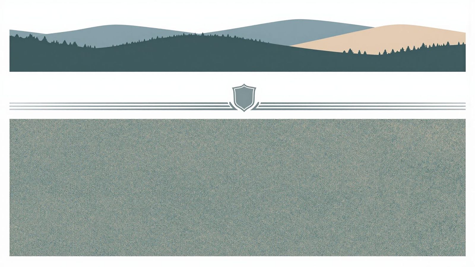 Scandinavian Vector Template with Muted Forest Tones