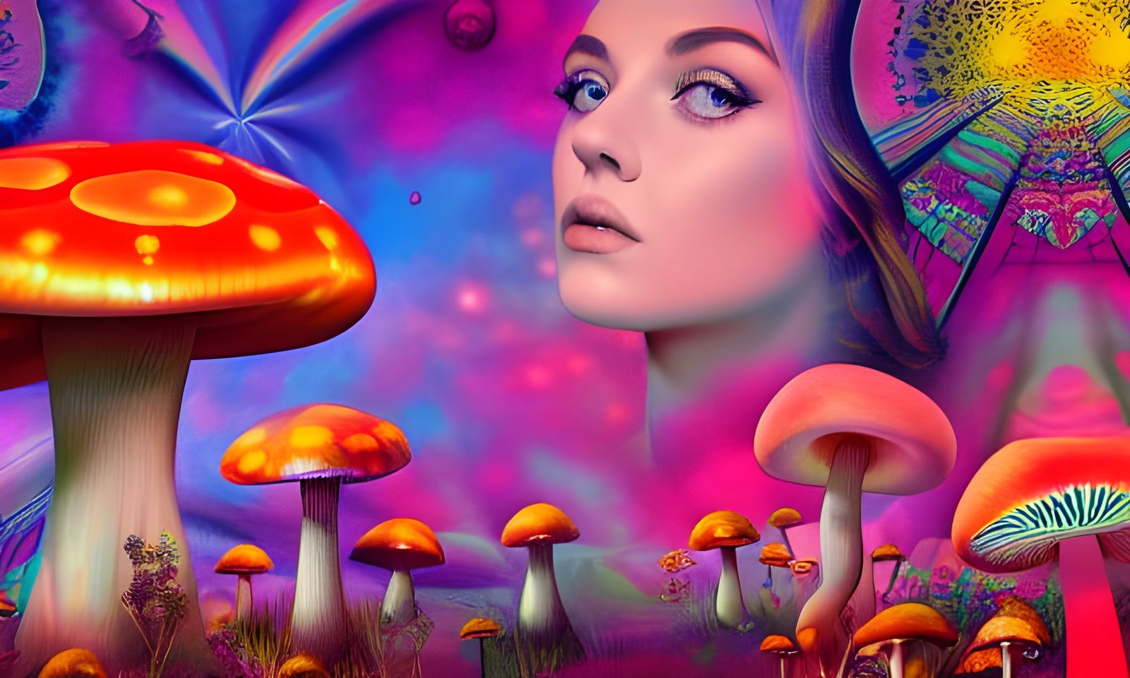 Lucy in the Sky: Psychedelic Matte Painting