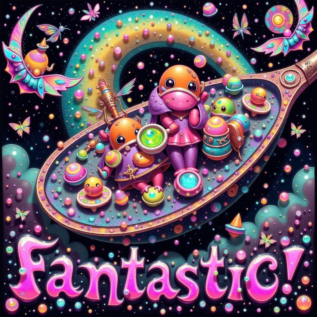 Jellybean People's Spoon Concert in Psychedelic Style