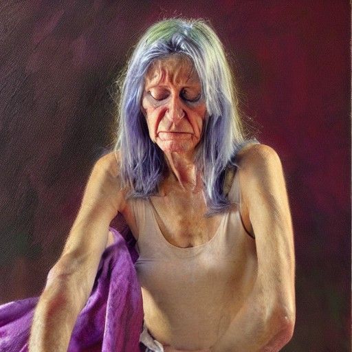 Fibromyalgia: Oil Painting in James Gurney Style