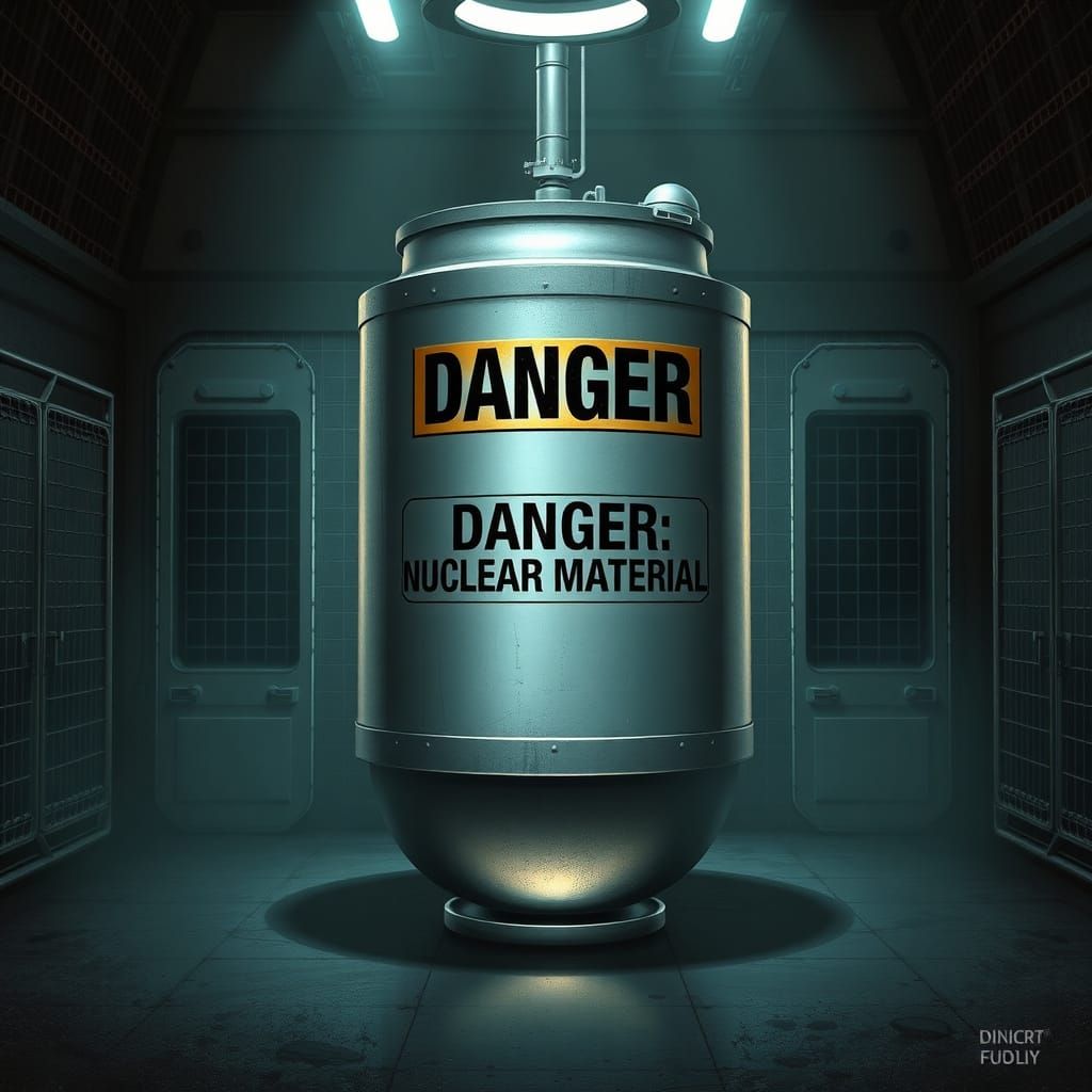 Nuclear Container in a Restricted Area